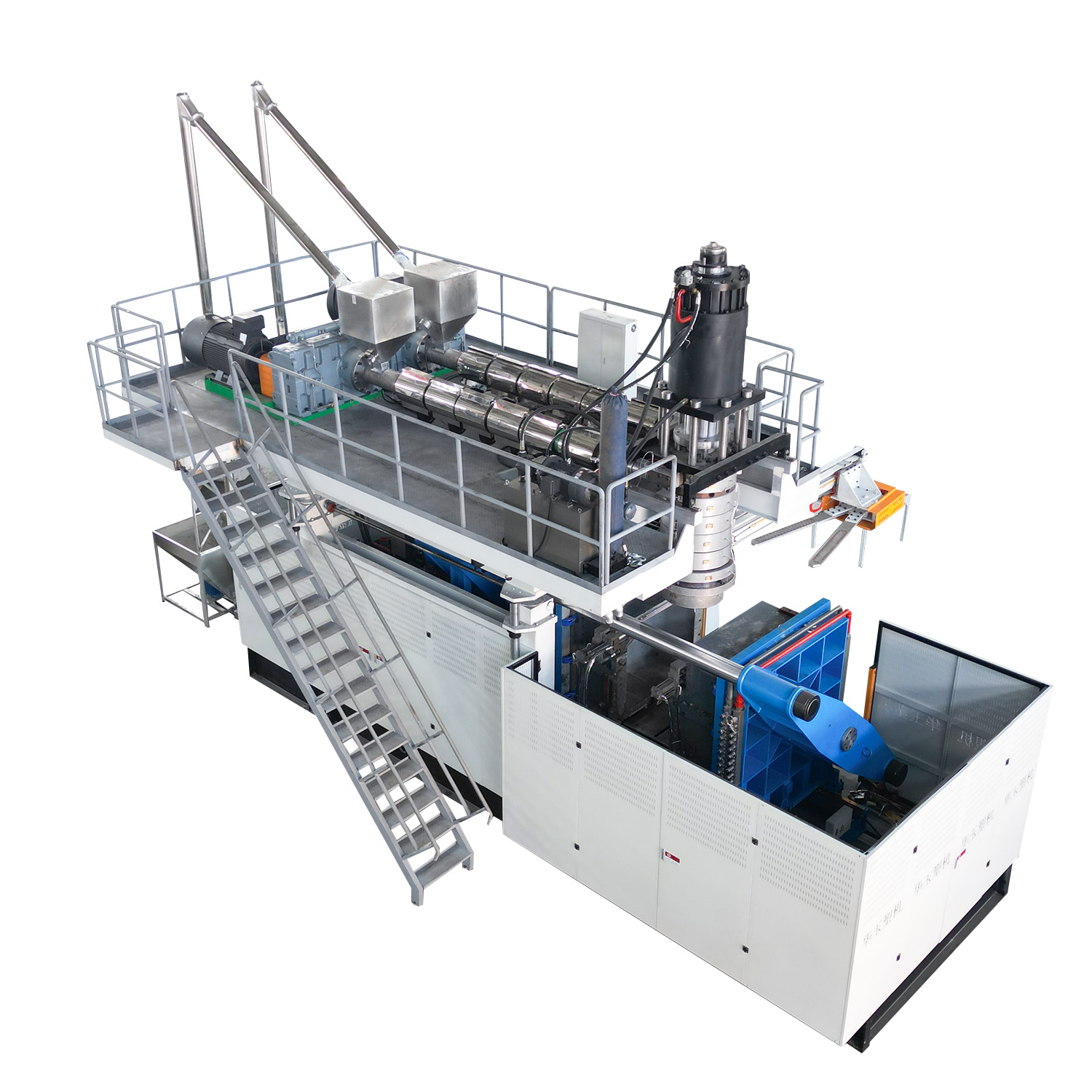 華玉皮劃艇吹塑機  2層